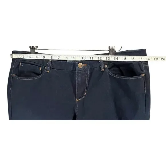 Joes Jeans Womens 32 Mulholland Dark Blue Cigarette Fit‎ Slim Straight Low Rise - Picture 5 of 15